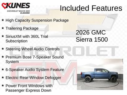 New 2026 GMC Sierra 1500 Elevation w/ Elevation Premium Package
