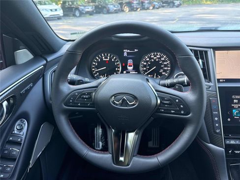 Used 2023 INFINITI Q50 Red Sport 400 w/ Black Opal Edition RWD image 17