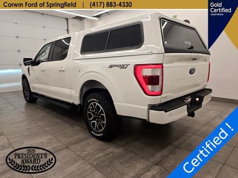 Certified 2022 Ford F150 Lariat w/ Max Trailer Tow Package AWD/4WD image 4