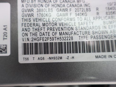 New 2026 Honda Civic Sport image 31