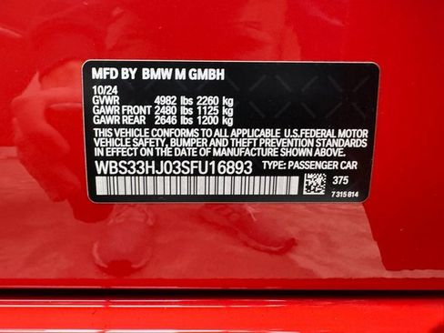 Used 2025 BMW M3 Competition image 31