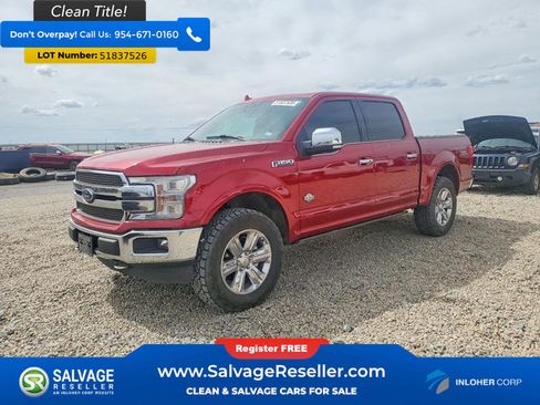 Used 2018 Ford F150 King Ranch w/ Equipment Group 601A Luxury AWD/4WD image 1