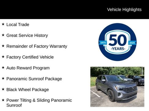 Used 2024 Volkswagen Atlas SE AWD/4WD image 5