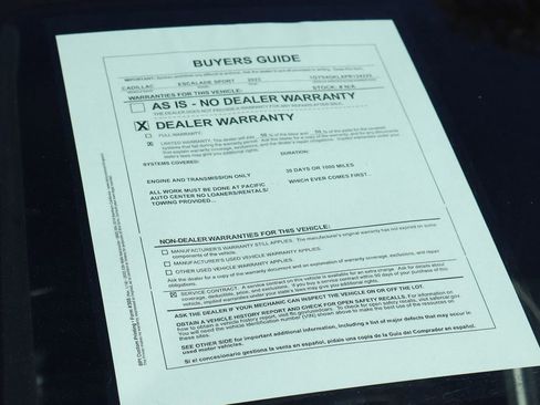 Used 2023 Cadillac Escalade Sport Platinum w/ LPO, ONYX Package image 68