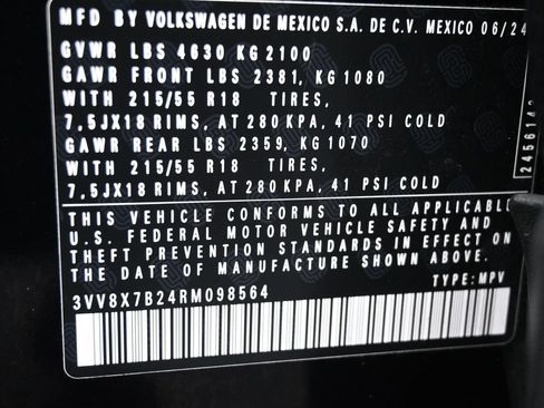 Used 2024 Volkswagen Taos S AWD/4WD image 26