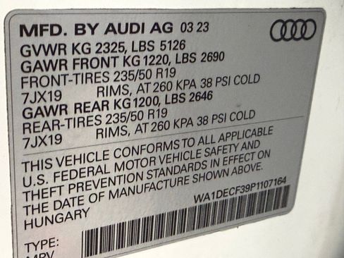 Used 2023 Audi Q3 2.0T Premium w/ Convenience Package AWD/4WD image 21