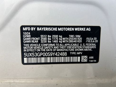 Used 2025 BMW X3 xDrive30i w/ Premium Package image 19