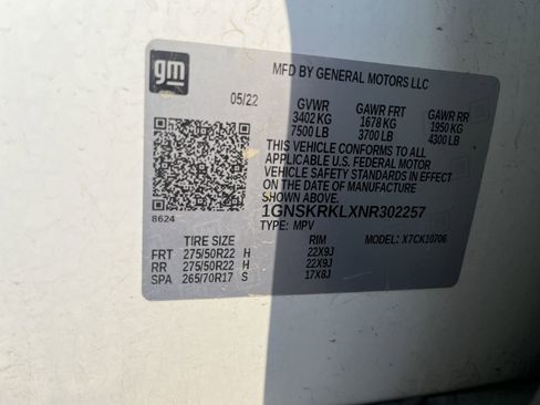 Used 2022 Chevrolet Tahoe RST w/ Sport Performance Package image 35