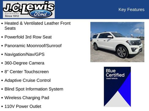 Certified 2021 Ford Expedition Max Limited image 37