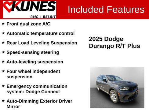 Used 2025 Dodge Durango R/T AWD/4WD image 3