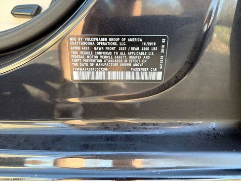 Used 2019 Volkswagen Passat 2.0T SE R-Line image 31