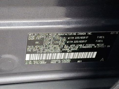 Used 2019 Toyota RAV4 XLE w/ Convenience Package image 29