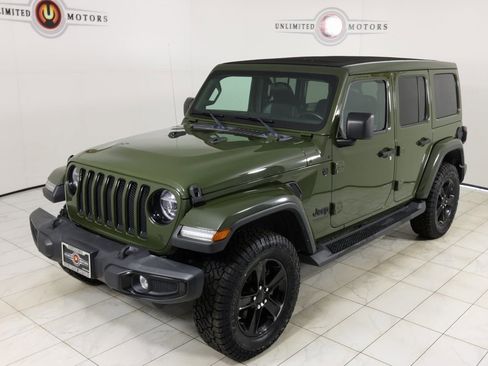 Used 2021 Jeep Wrangler Unlimited Sahara image 35