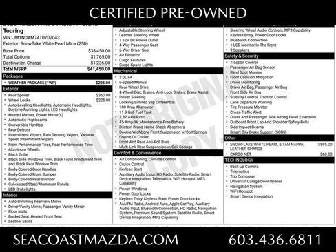 Used 2026 MAZDA MX-5 Miata RF Grand Touring w/ Weather Package RWD image 4