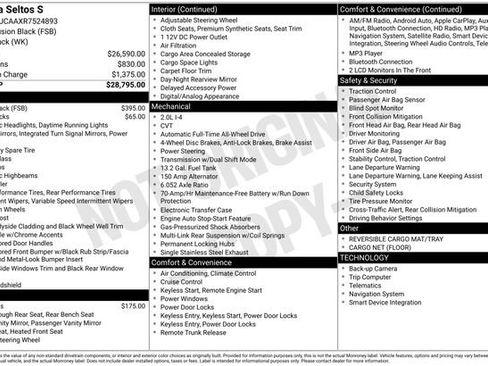 Certified 2024 Kia Seltos S image 38