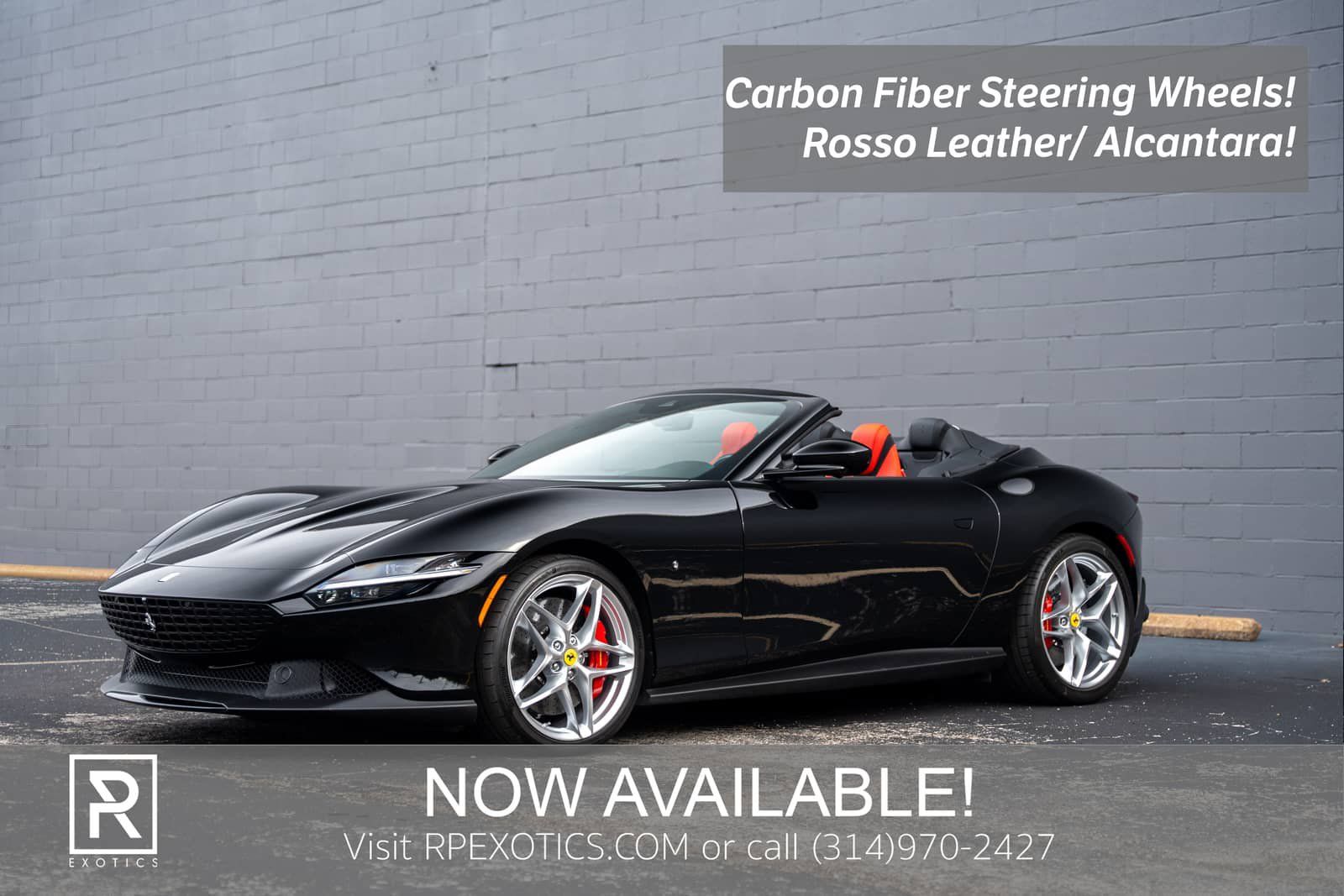 Used 2025 Ferrari Roma Spider RWD image 2