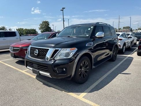 Used 2018 Nissan Armada Platinum w/ Captain Seat Package AWD/4WD image 2