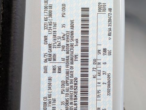 Certified 2025 Ford F150 XLT w/ Equipment Group 301A Standard AWD/4WD image 23