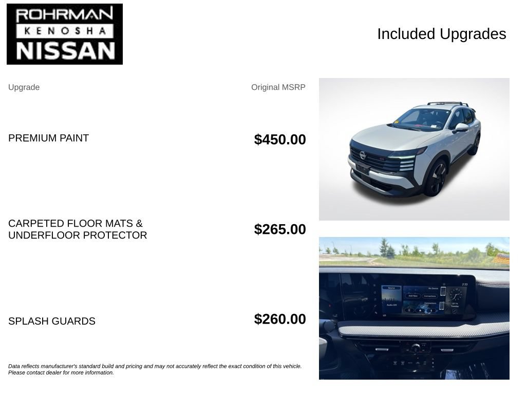 Certified 2025 Nissan Kicks SR FWD image 4
