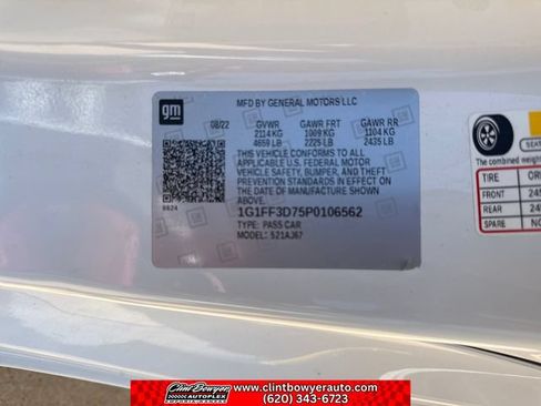 Used 2023 Chevrolet Camaro LT w/ Redline Edition RWD image 29