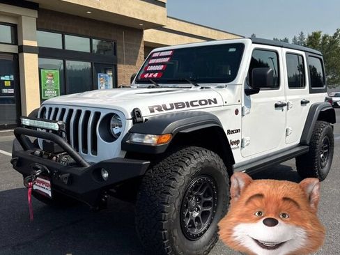 Used 2021 Jeep Wrangler Unlimited Rubicon w/ Xtreme Recon 35" Tire Package AWD/4WD image 1