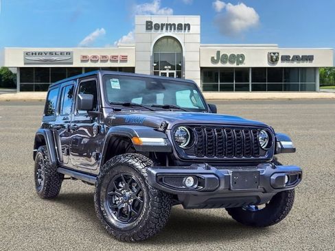 Used 2025 Jeep Wrangler Unlimited Sport S 4xe AWD/4WD image 2