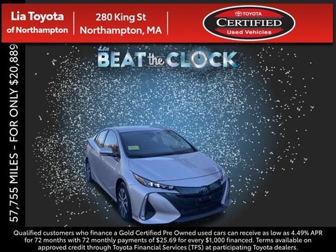 Certified 2020 Toyota Prius Prime LE image 1