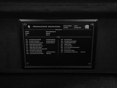 Certified 2019 Ferrari 812 Superfast RWD image 6
