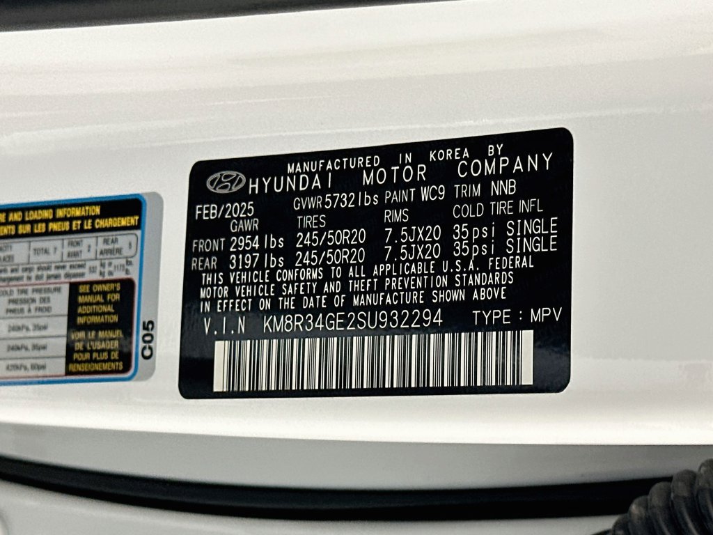 Certified 2025 Hyundai Palisade XRT FWD image 33