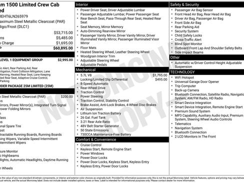 Used 2020 RAM 1500 Limited RWD image 4