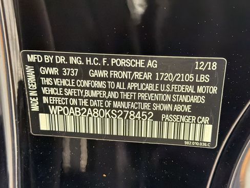 Certified 2019 Porsche 718 Cayman S image 21