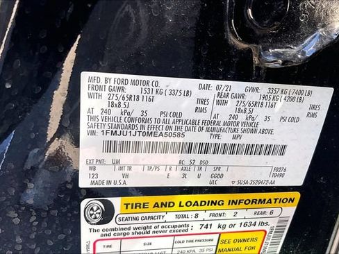 Used 2021 Ford Expedition XLT AWD/4WD image 6