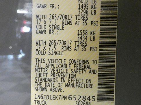 Used 2023 Nissan Frontier PRO-4X w/ Pro Convenience Package image 27