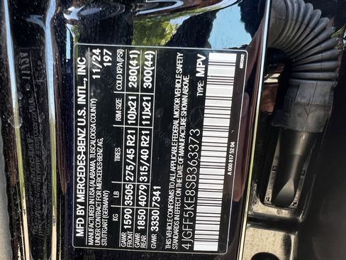 Certified 2025 Mercedes-Benz GLS 450 4MATIC image 37