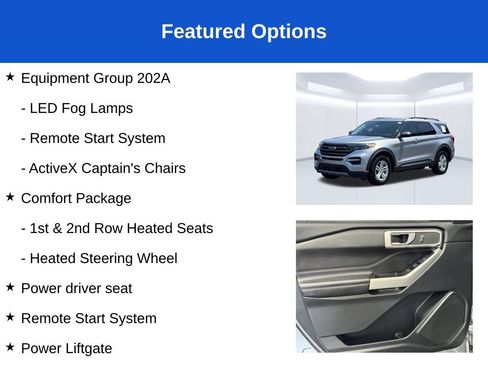 Used 2020 Ford Explorer XLT w/ Equipment Group 202A AWD/4WD image 3