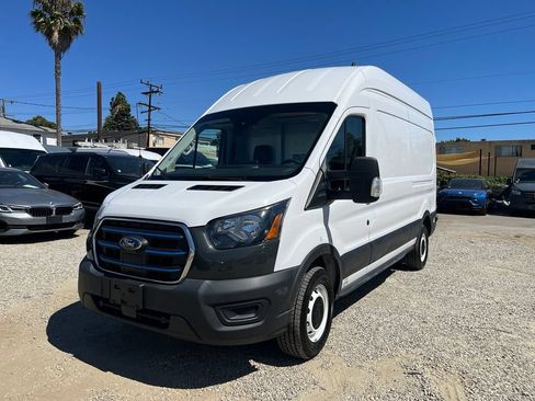 Used 2022 Ford E-Transit 148 High Roof w/ Load Area Protection Package RWD image 1