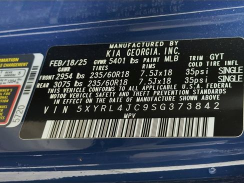 Used 2025 Kia Sorento S w/ Panoramic Sunroof Package FWD image 36
