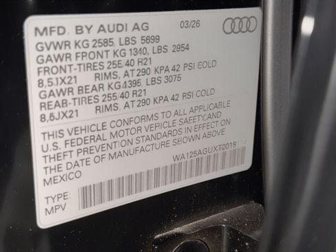 New 2026 Audi SQ5 Premium Plus AWD/4WD image 27