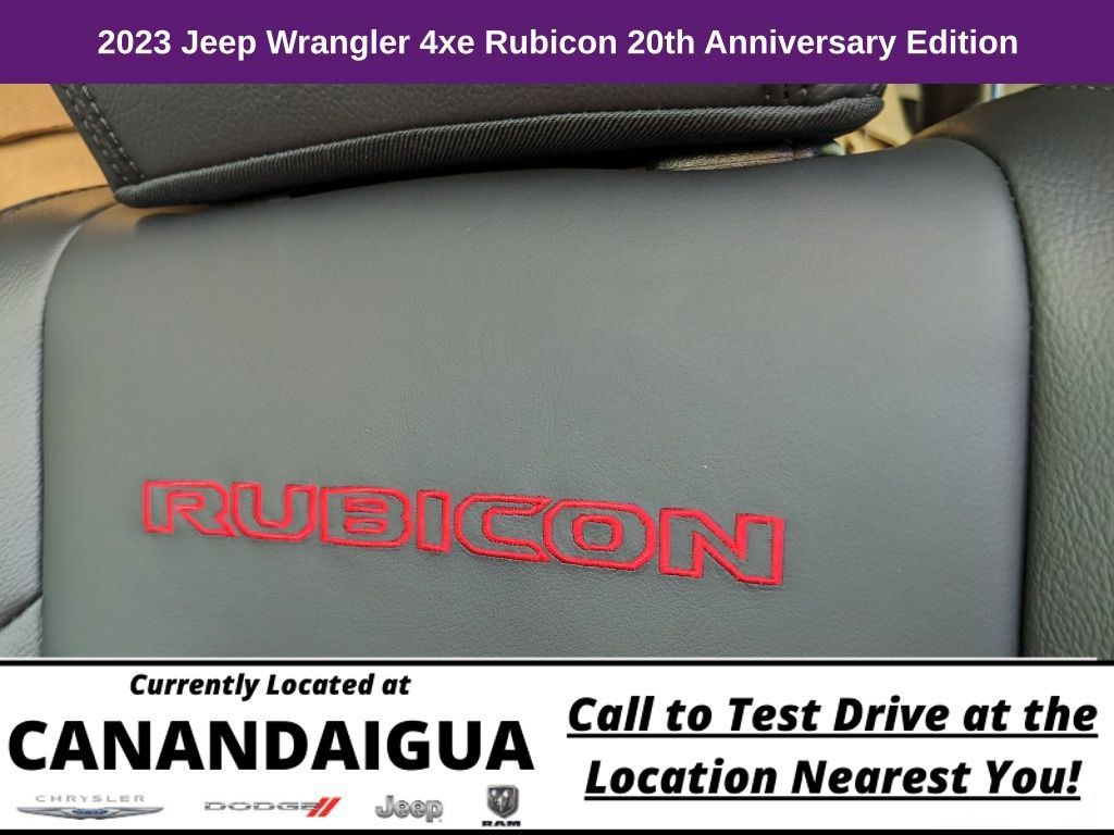 New 2023 Jeep Wrangler Unlimited Rubicon 4xe AWD/4WD image 25