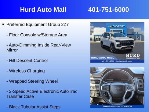 Certified 2023 Chevrolet Tahoe Z71 w/ Z71 Off-Road Package AWD/4WD image 10