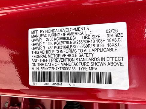 New 2026 Honda Pilot EX-L image 21