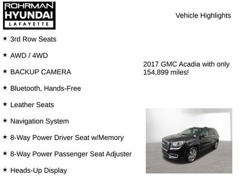 Used 2017 GMC Acadia Limited SLT AWD/4WD image 8