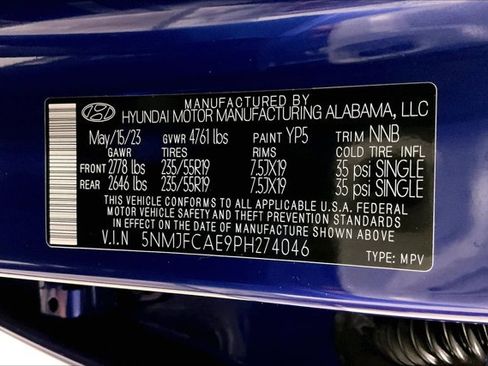 Used 2023 Hyundai Tucson SEL w/ Convenience Package AWD/4WD image 43
