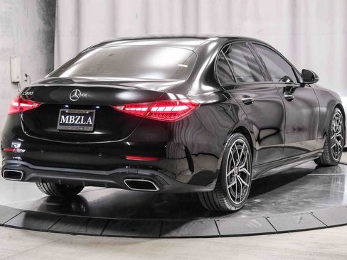 Certified 2024 Mercedes-Benz C 300 Sedan w/ AMG Line w/ Night Package image 4