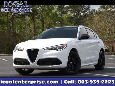Used 2021 Alfa Romeo Stelvio Ti w/ Nero Edizione image 1
