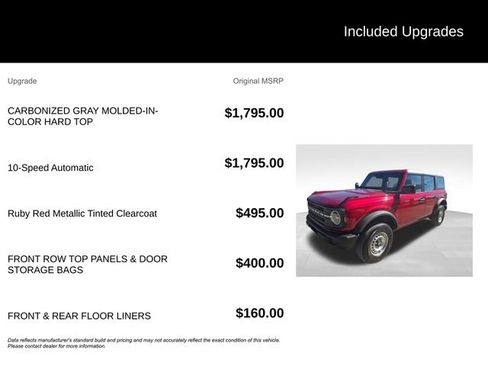 New 2025 Ford Bronco 4-Door AWD/4WD image 8