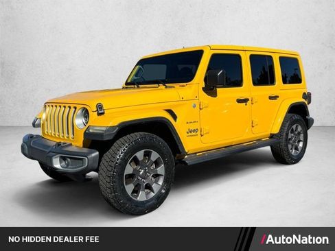 Used 2018 Jeep Wrangler Unlimited Sahara AWD/4WD image 1