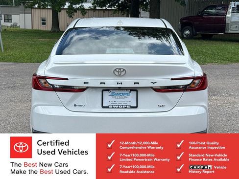 Certified 2026 Toyota Camry SE FWD image 4