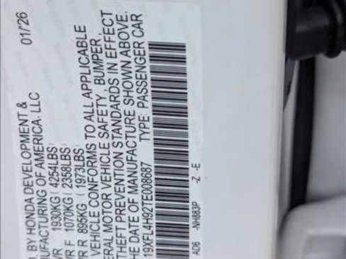 New 2026 Honda Civic Sport Touring image 16