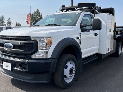Used 2021 Ford F550 2WD Regular Cab Super Duty w/ Power Equipment Group
